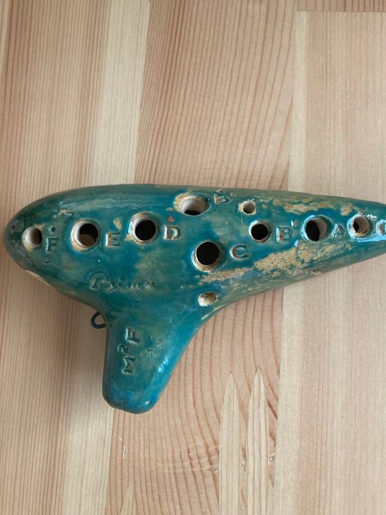 A vintage Akitagawa ocarina in my collection