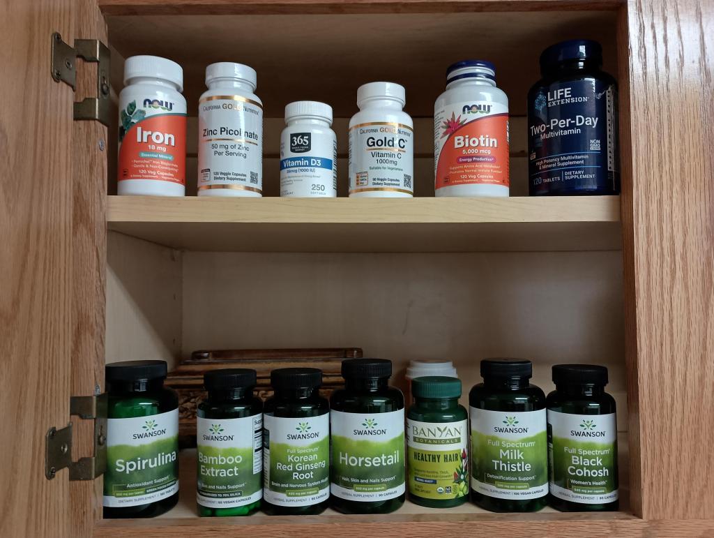 Why I Don’t Use (Most) Supplements for Getting Into Health or Improving my Hair